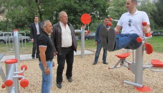 МФВС подари на Смолян чисто нова площадка за фитнес
