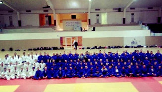 Най-голямата тренировка по жиу-житцу в света - 150 черни колана