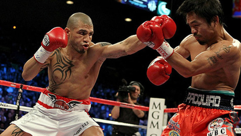 Miguel Cotto нокаутира Delvin Rodriguez в третия рунд