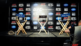 Първата среща на бойците преди UFC 168