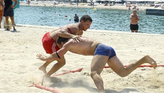 Плажна борба на Шкорпиловци в неделя