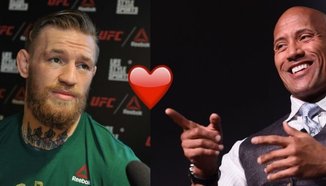 Скалата похвали Conor McGregor - той му отвърна