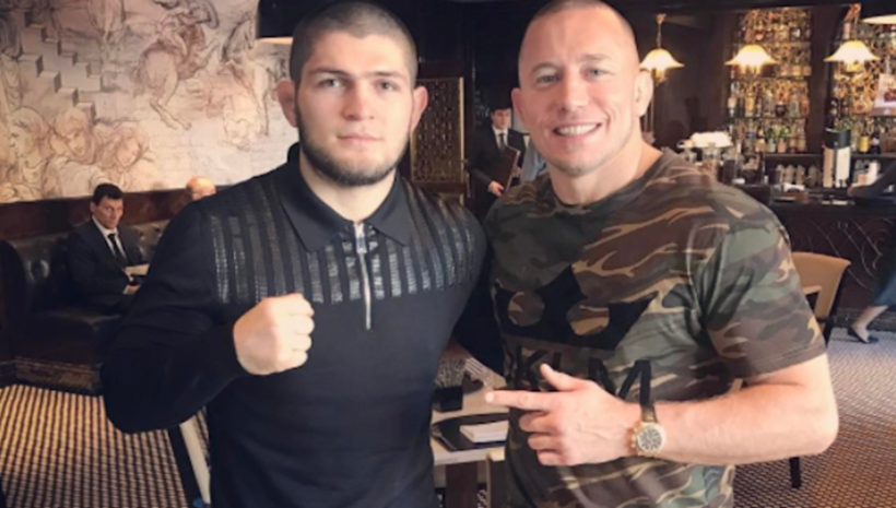 Georges St-Pierre: Искам Khabib, защото той е непобеден