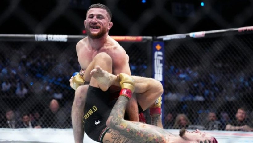 Треньорът на Мераб Двалишвили и Тим Уелч си викаха по време на UFC 306