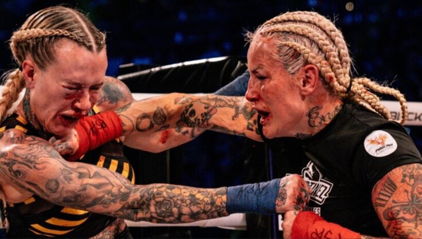 Бек Роулингс с петрундов побой над Тейлър Старлинг в BKFC KnuckleMania 5