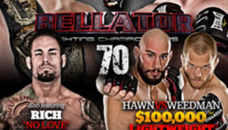 Резултати от ММА състезанието Bellator 70: Konrad vs Prindle