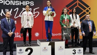 Роберта Хаджийска трета в Европа