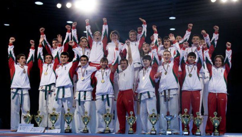Националите по киокушин с 5 медала на ЕП в Армения