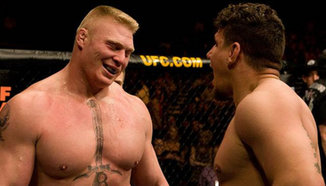 Frank Mir тренира като терминатор