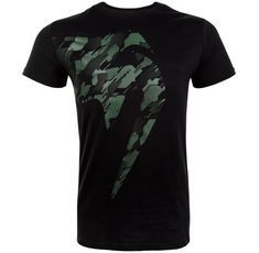 Тениска - Venum Tecmo Giant T-shirt - Black/Khaki​
