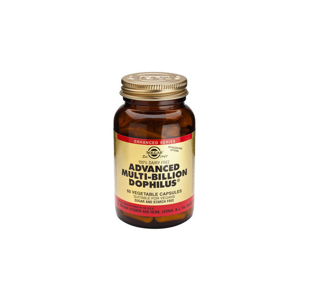 Solgar - Advanced Multi-Billion Dophilus / 60 Caps.​