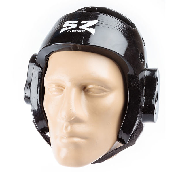 SZ Fighters - Каска за таекуондо - Черна