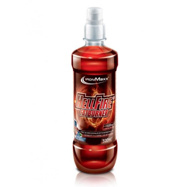 IronMaxx - Hellfire Fatburner Bottle / 18 x 500ml.