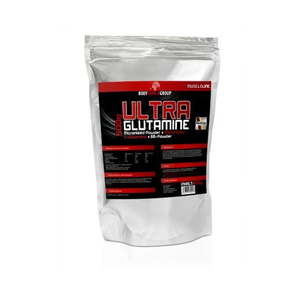 BWG - Ultra Glutamine + Vit. B6 / 1000gr.