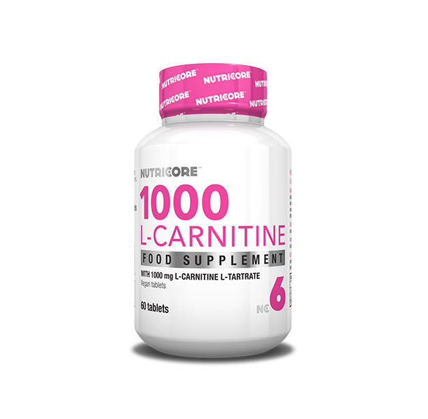 Nutricore - 1000 L-Carnitine / 60 Tabs.