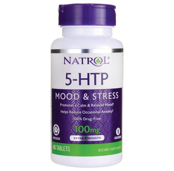 Natrol - 5-HTP 100mg - Time Release / 45 tabs