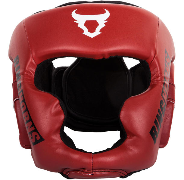 Протектор за глава / Каска - Ringhorns Charger Headgear - Red  ​