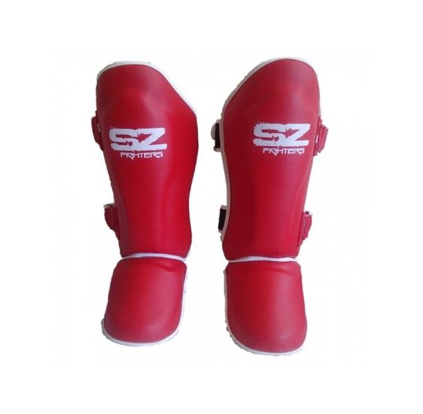 SZ Fighters - Протектори за Муай Тай и Кик Бокс - Червени​