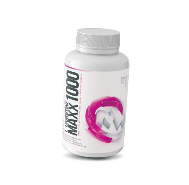 MAXXWIN - L-Carnitine Maxx 1000 / 90 Дъвчащи таблетки, 90 дози