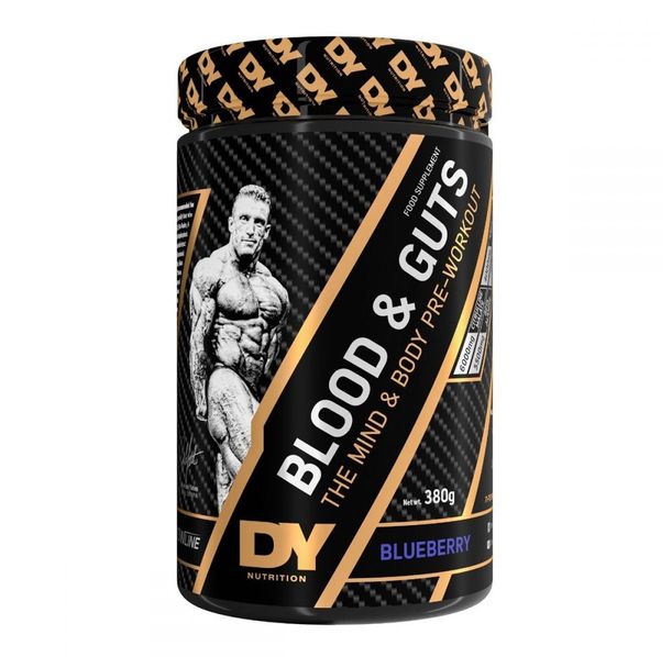 Dorian Yates Nutrition - Blood & Guts | The Mind & Body Pre-Workout / 380 грама, 20 дози