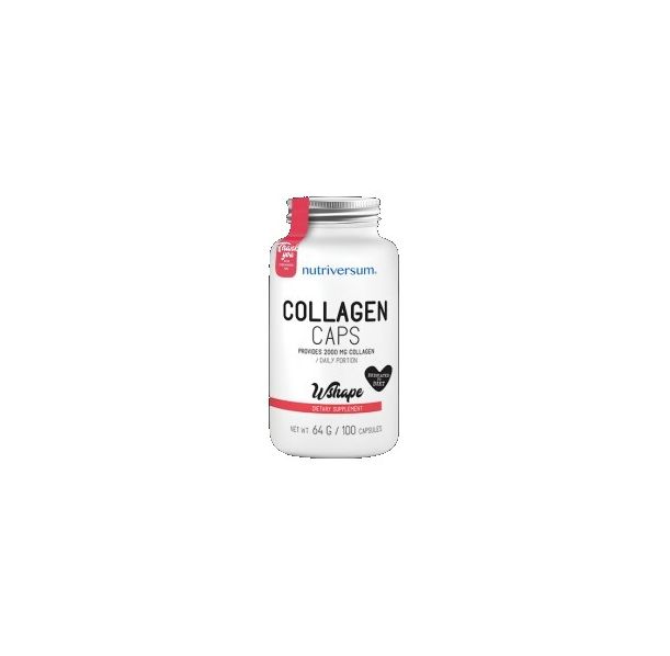 Nutriversum - Collagen Caps 500 mg / 100 капсули, 50 дози