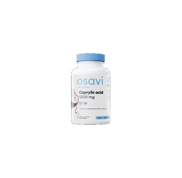 Osavi - Caprylic Acid 1200 mg / 120 Гел капсули, 60 дози