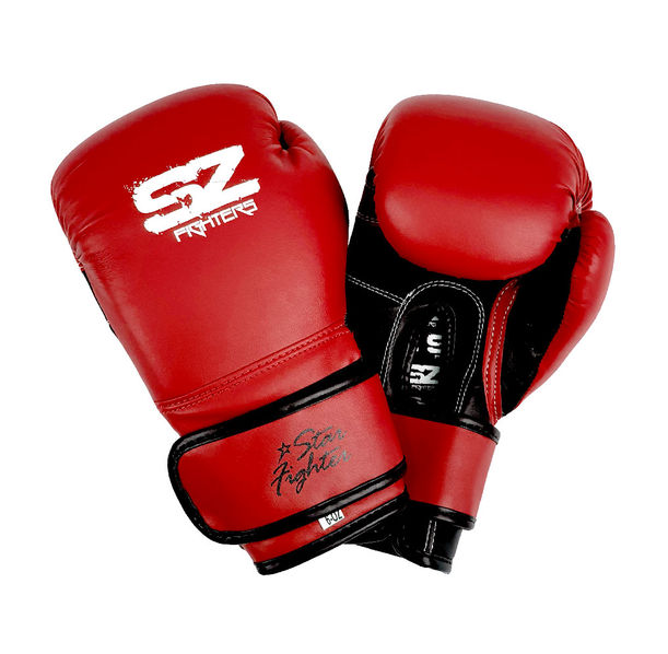 SZ Fighters - Боксови ръкавици за ДЕЦА Изкуствена кожа - Kids - Red​