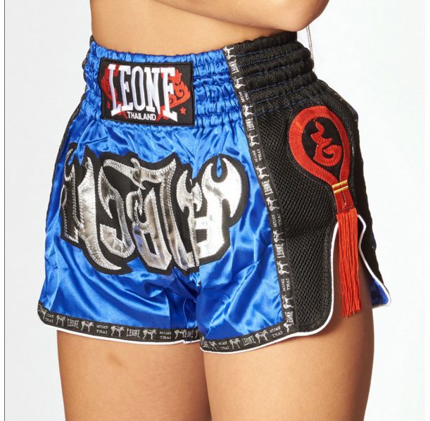 Leone - BANGKOK Thai Shorts - Blue - Муай Тай Шорти - AB754​