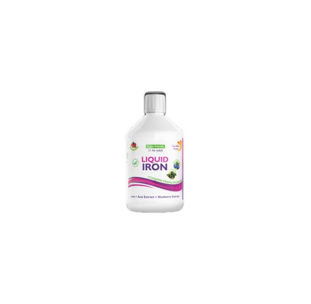 Swedish Nutra - Liquid Iron + B-Complex / 500 мл, 25 дози