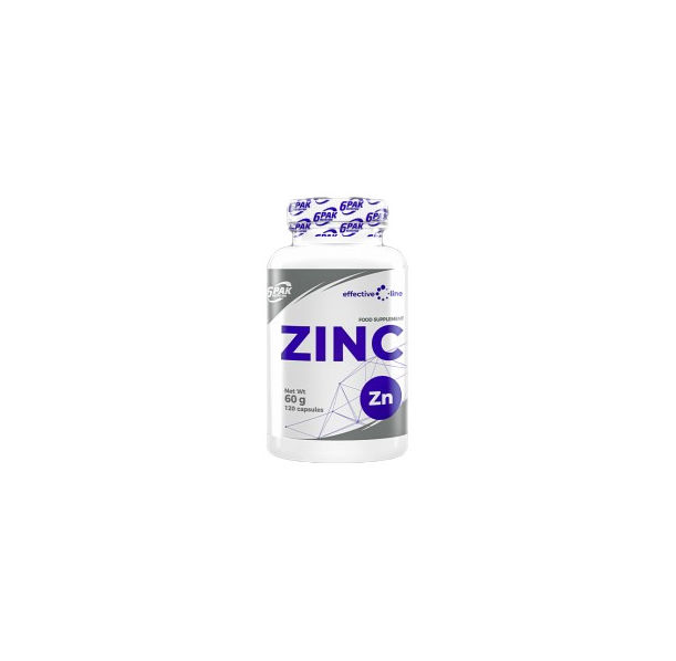 6PAK Nutrition - Zinc 15 mg / 120 капсули, 120 дози