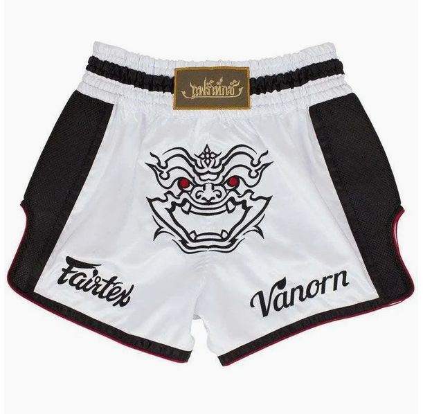 Шорти - Fairtex Muay Thai Shorts BS1712 Vanorn - White