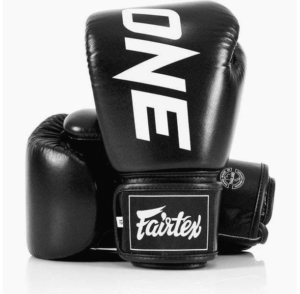 Боксови Ръкавици - Fairtex ONE Boxing Gloves - Black​
