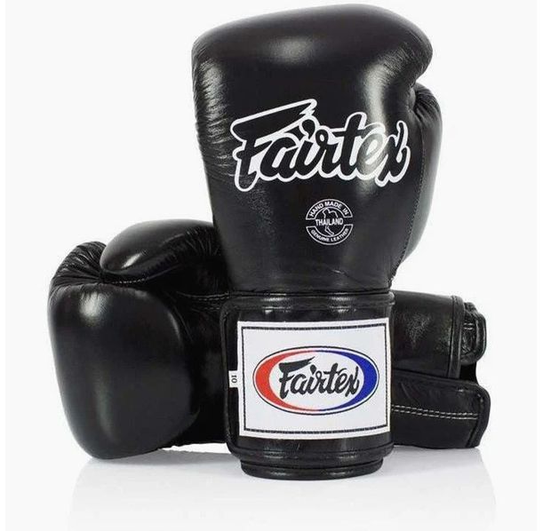 Боксови Ръкавици - Fairtex BGV5 Thai boxing gloves Super Sparring - Black