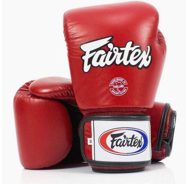 Боксови Ръкавици - Fairtex BGV1 Thai Boxing Gloves Breathable - Red