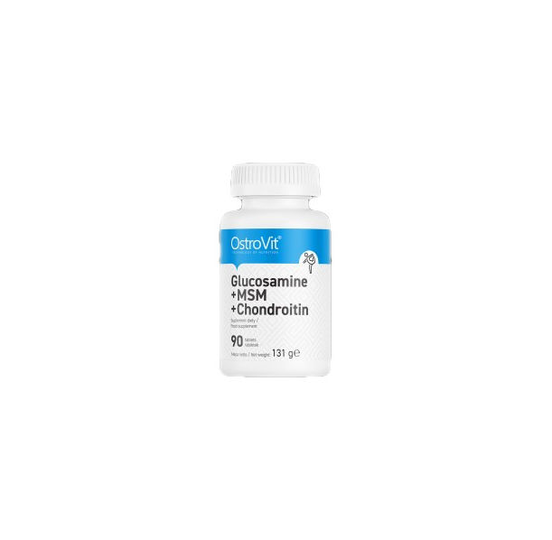 OstroVit - Glucosamine + MSM + Chondroitin / 90 Таблетки, 45 дози