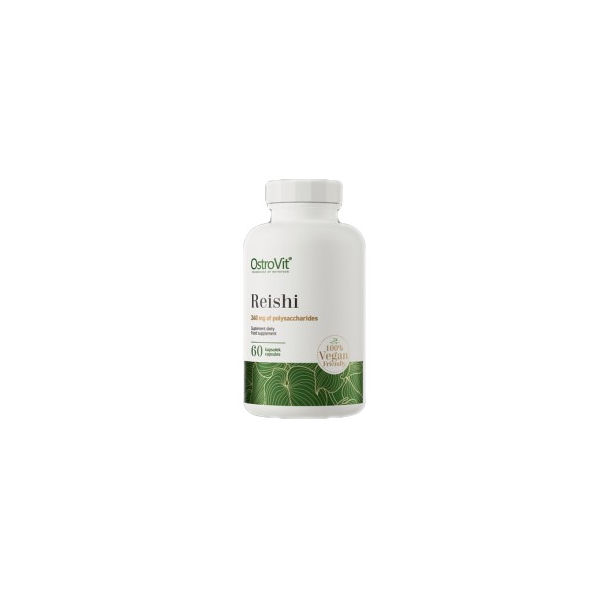 OstroVit - Reishi 600 mg | Vege / 60 капсули, 60 дози