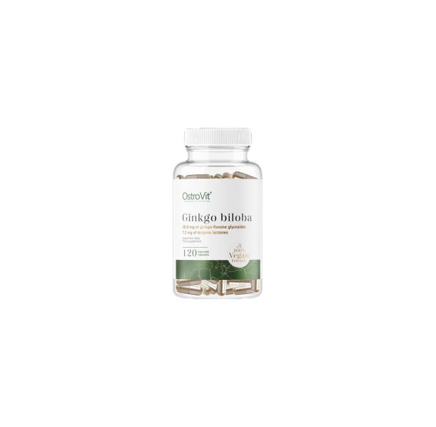 OstroVit - Ginkgo Biloba 90 mg / Vege / 60 капсули, 60 дози