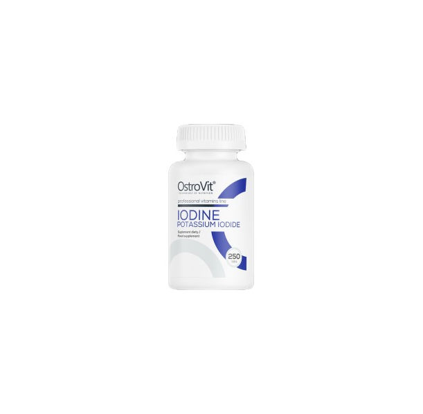 OstroVit - Iodine 400 mcg | Potassium Iodine / 250 Таблетки, 500 дози