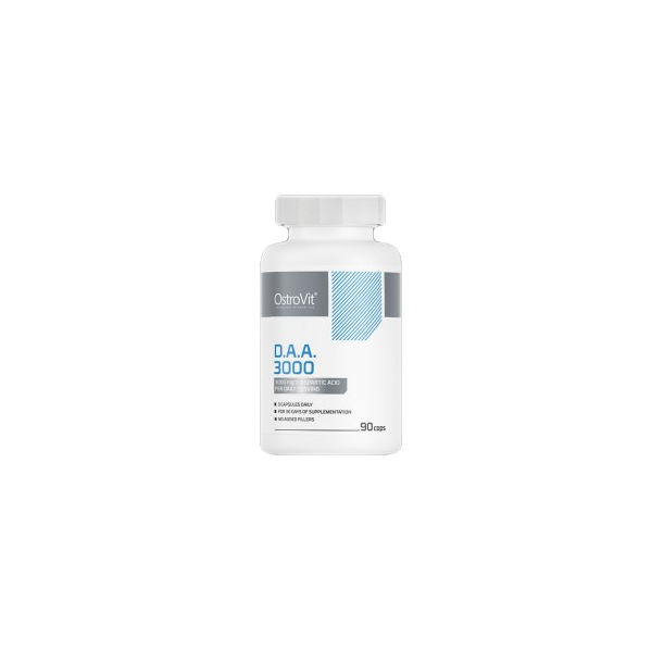 OstroVit - DAA 3000 | D-Aspartic Acid Caps / 90 капсули, 30 дози