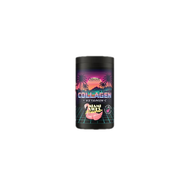 OstroVit - Collagen + Vitamin C Powder | Miami Vibes Limited Edition / 400 грама, 40 дози