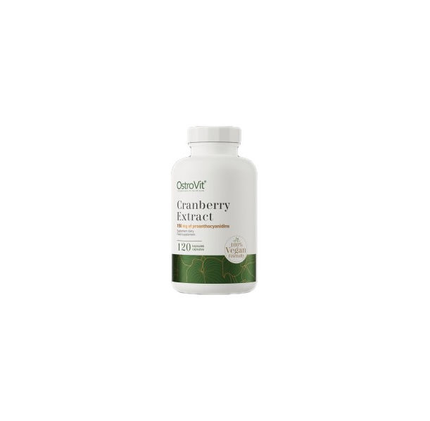 OstroVit - Cranberry Extract 300 mg | Vege / 120 капсули, 120 дози