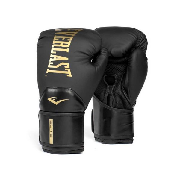 Everlast - Боксови ръкавици Elite 2 - Black/Gold​