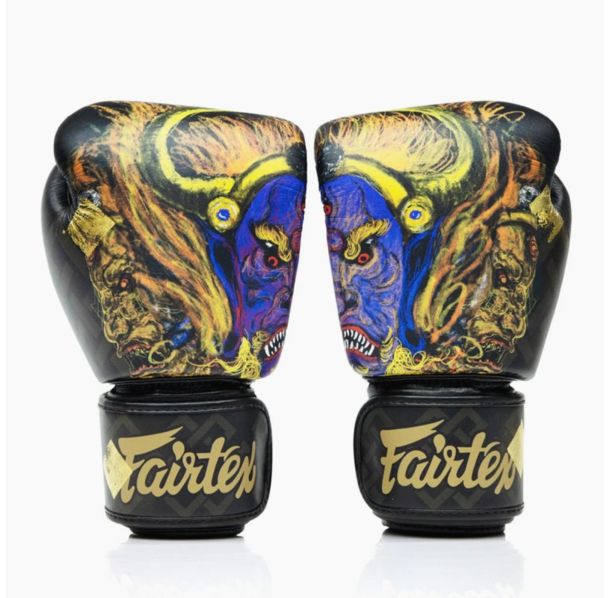 Боксови Ръкавици - Fairtex - YAMANTAKA Boxing Gloves - Black