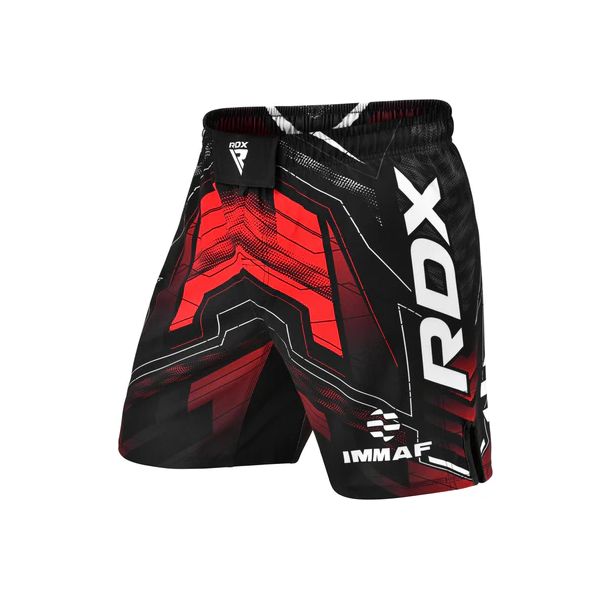 Шорти - RDX IMMAF MMA Fightshorts RED MSS-IMF-1R