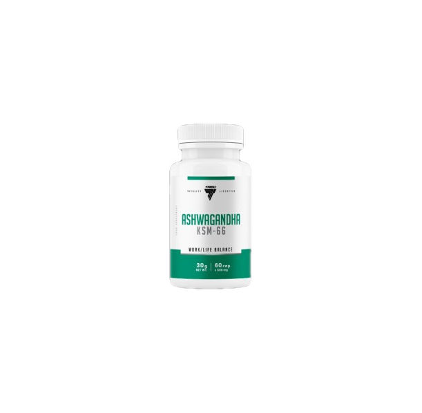 Trec Nutrition - Ashwagandha KSM-66 200 mg / 60 капсули, 60 дози