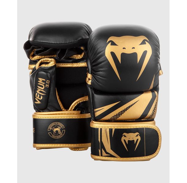 ММА РЪКАВИЦИ - SPARRING GLOVES VENUM CHALLENGER 3.0 - BLACK/GOLD​