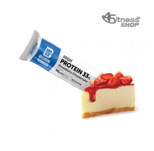 BORN WINNER Active High Protein 33% Strawberry Cheesecake 60 гр