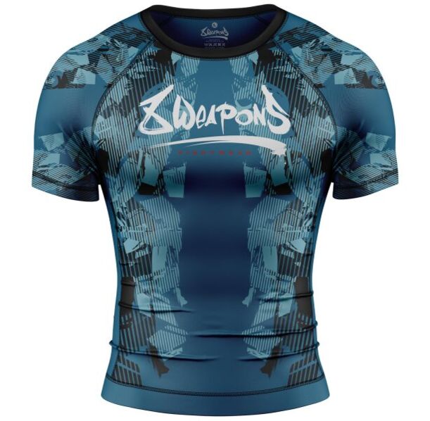 Рашгард - 8 WEAPONS - Rashguard Hit 2.0 - Navy/Black