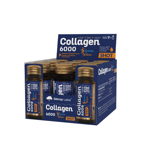 OLIMP Collagen 6000 Active & Brilliance Shot / 9 x 25 ml