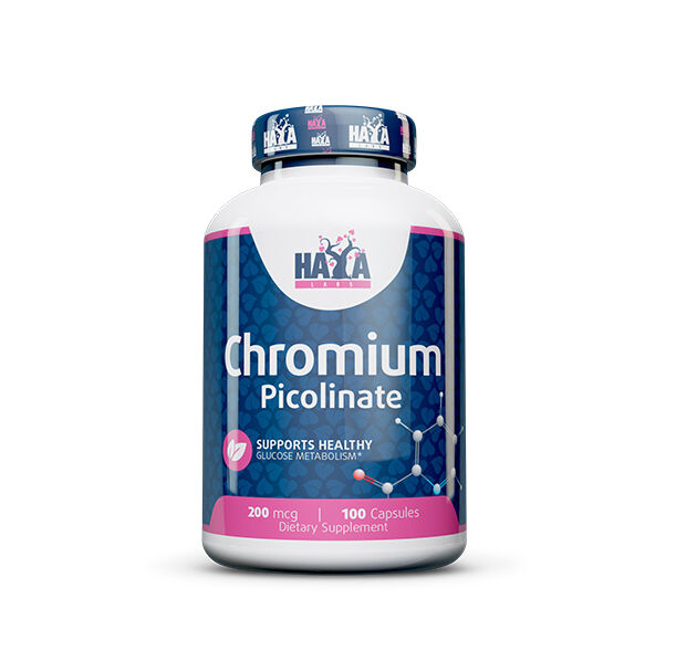 HAYA LABS Chromium Picolinate 200 mcg / 100 Caps